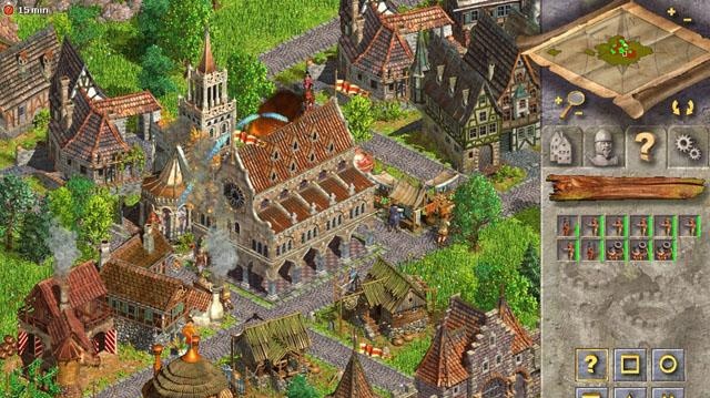 Středověké budování v RTS ANNO 1503