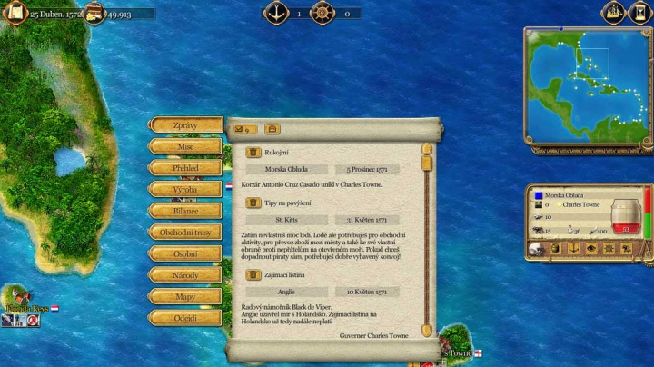 Port Royale CZ - recenze