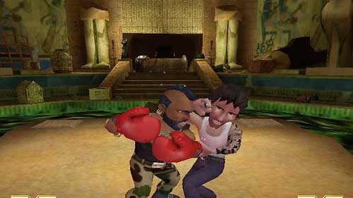 Celebrity Deathmatch - chaos a masakr