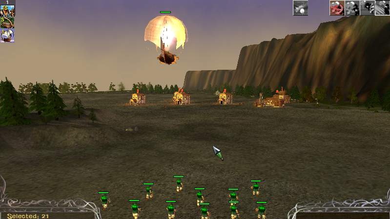 Fantasy svět 3D RTS Besieger