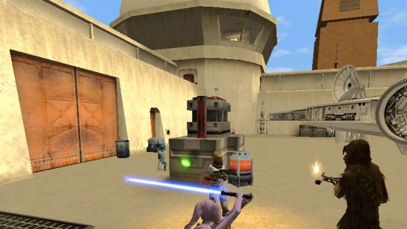 Světelné souboje v Jedi Knight: Jedi Academy