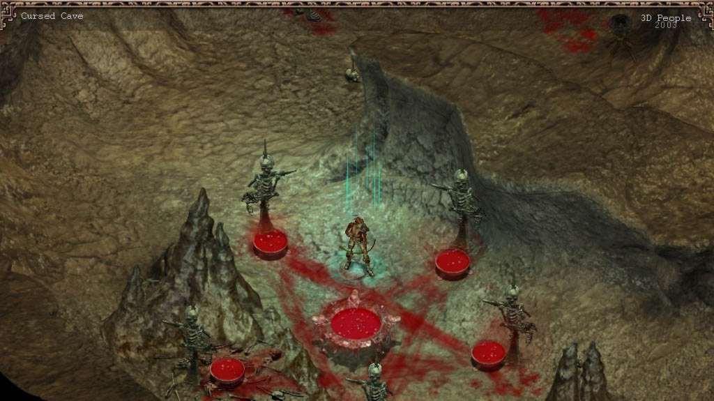 Pohledy z akčního RPG The Cult