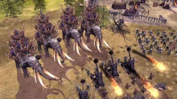 3D RTS LotR: Battle for Middle-Earth