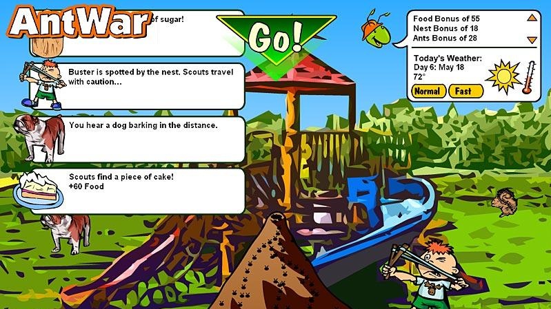 Budování mravenčí říše s Ant War