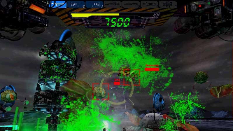 Arkádová střílečka Alien Blast - The Encounter