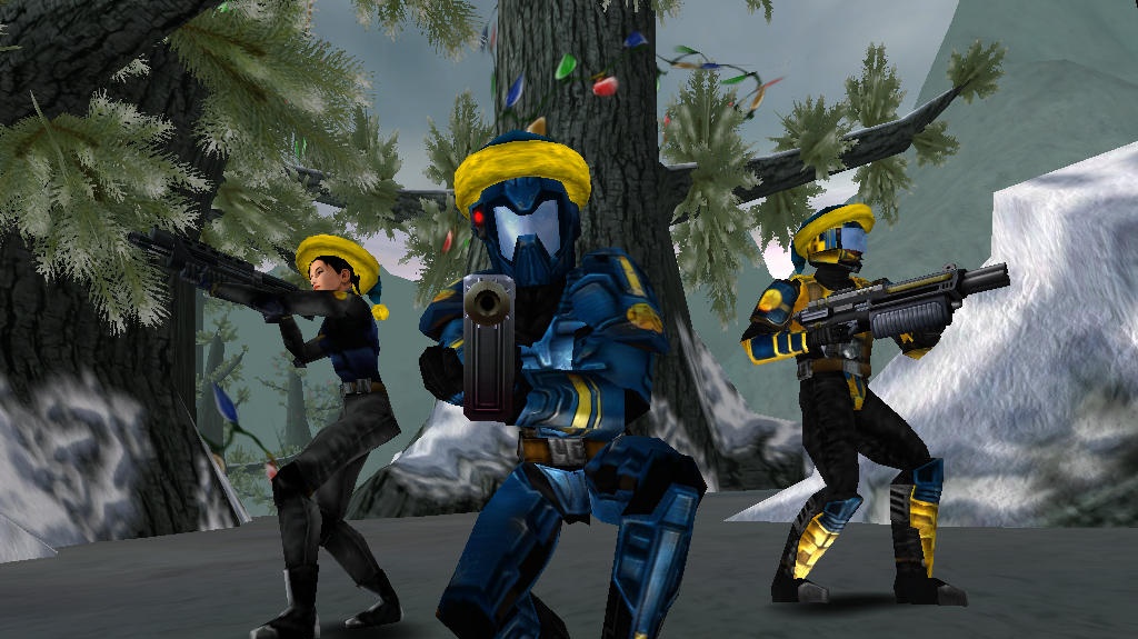 Vánočně naladěný Planetside