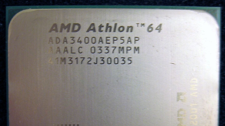 Pneumatická sbíječka AMD Athlon 64 3400+