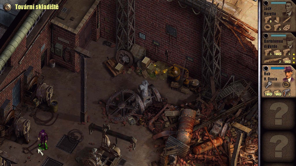 Noční ulice v Chicago 1930