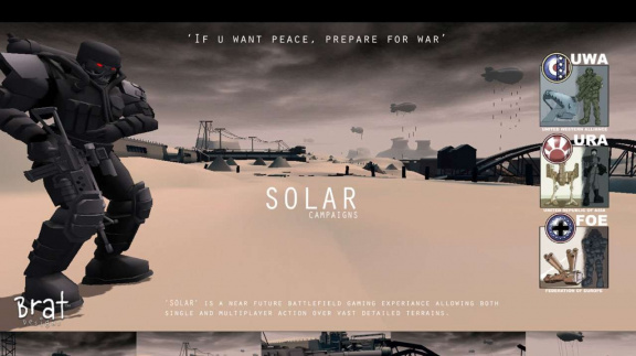 Odhalení nové akční hry SOLAR: Campaigns