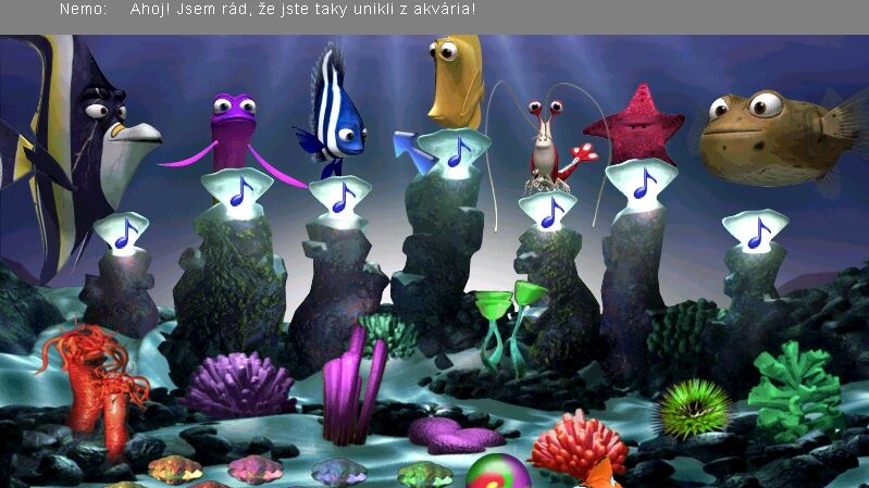 Hledá se Nemo: Nemův podmořský svět zábavy