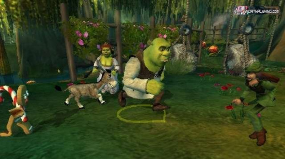 Další ukázky z akční hry Shrek 2: The Game
