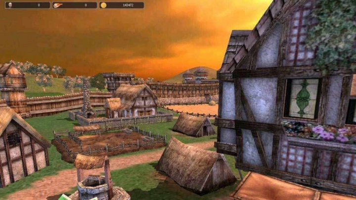 Ukázky z budovatelské strategie Medieval Lords