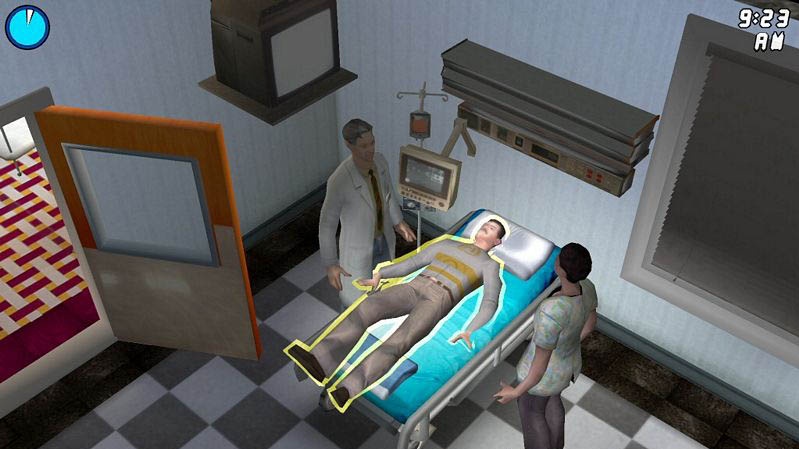 Emergency Room - interaktivní hra podle populární TV série