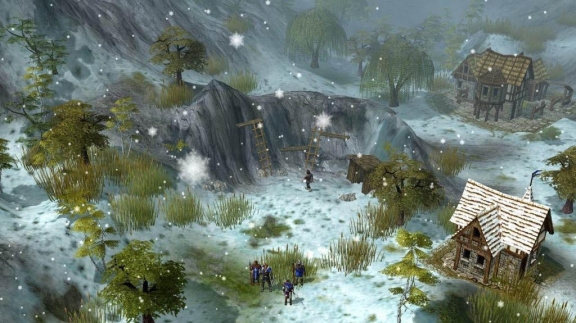 3D svět RTS Settlers V: Heritage of Kings