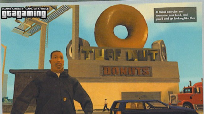 GTA: San Andreas pro PS2 - detaily a scany