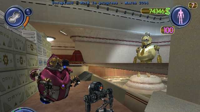 Vánoční LEVEL s robotickou kráskou ze Scraplandu