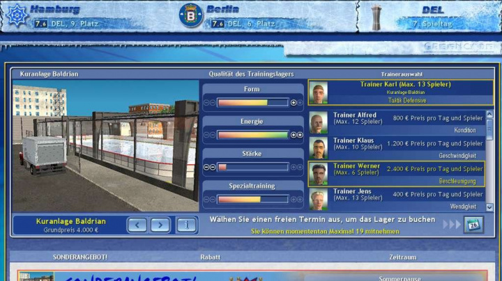 Oznámení Icehockey Club Manager 2005