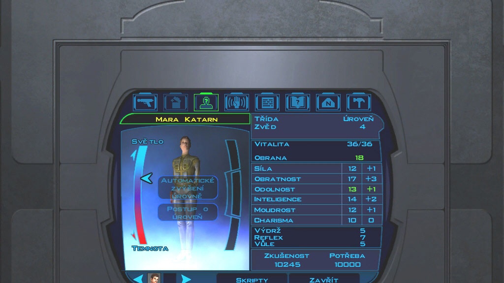 Čeština pro Knights of the Old Republic již brzy
