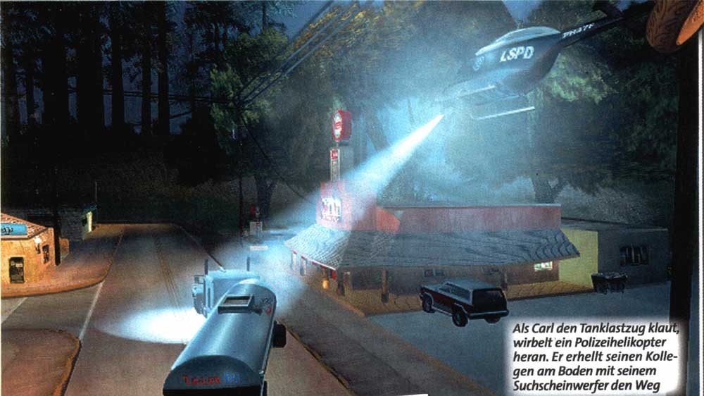 Náplň misí v přírodě okolo San Andreas