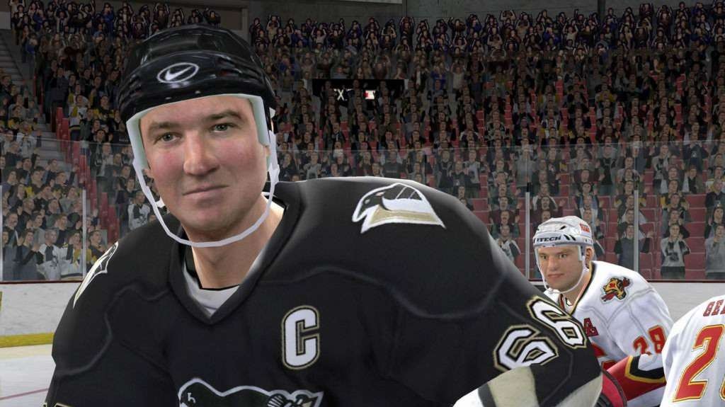 Obrázky z NHL 2005 a GTA: San Andreas pro PS2