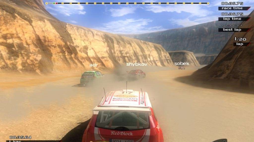Ukázky tratí z Xpand Rally