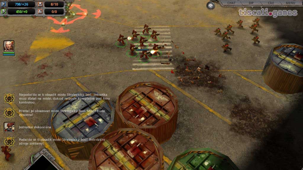 Obrázky z české verze Warhammer: Dawn of War