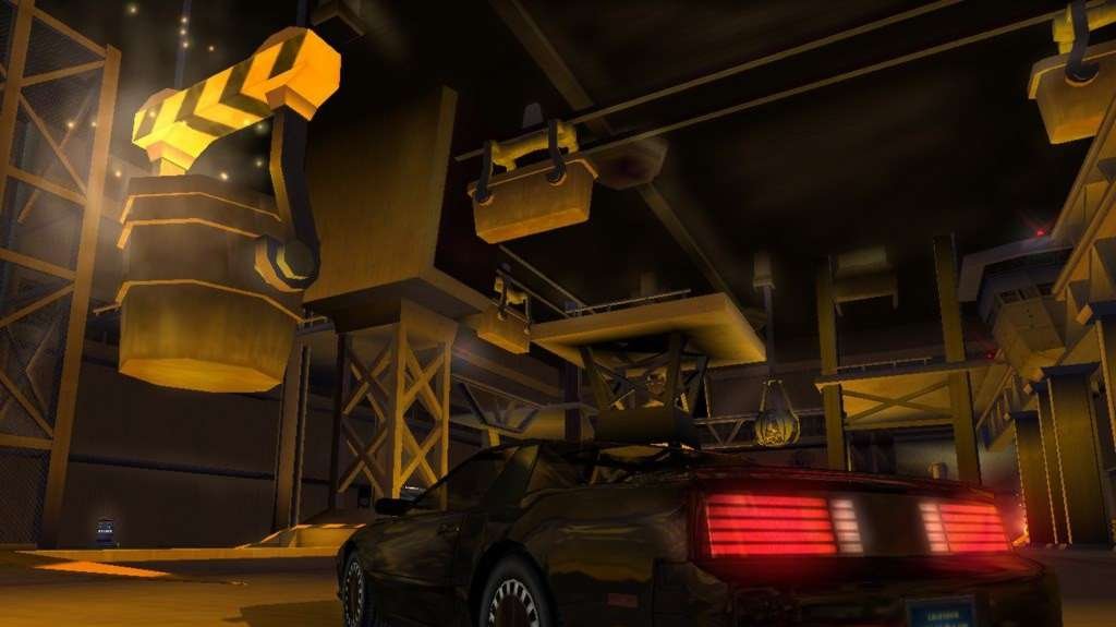 KITT v závodech Knight Rider 2