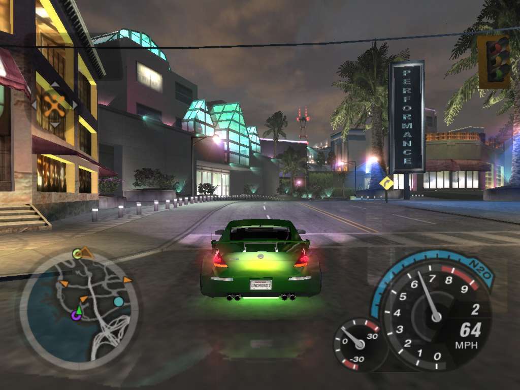 Need for Speed Underground 2 Karta hry Games.cz