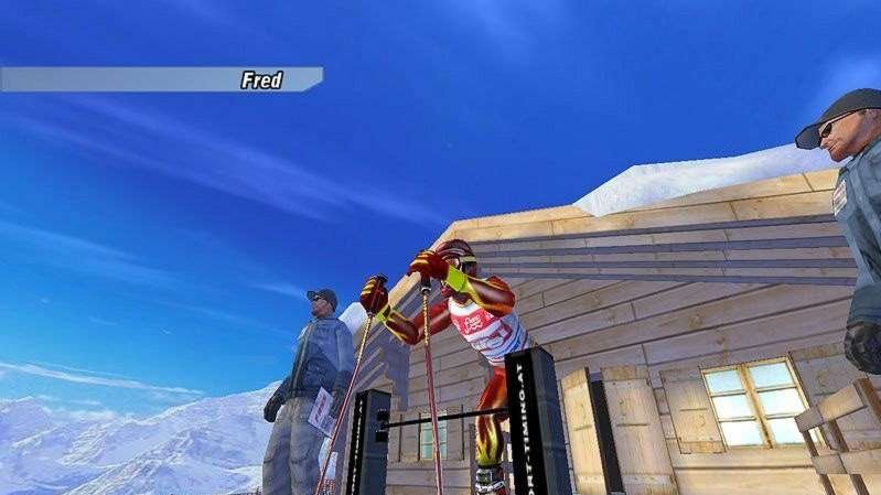 Proti Hermannu Maierovi v Ski Racing 2005