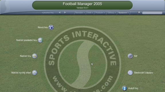 Football Manager 2005 CZ - recenze
