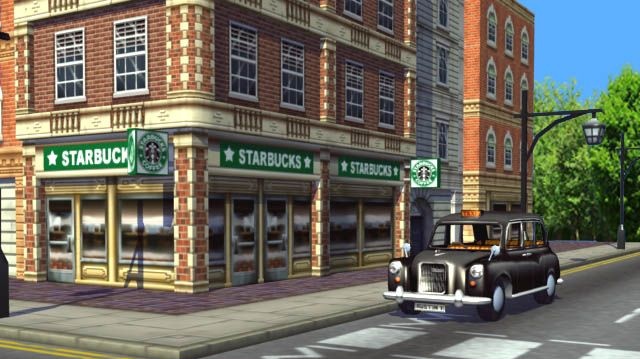 Oznámení arkády London Taxi