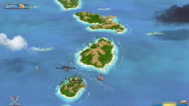 Sid Meier's Pirates! homepage v provozu