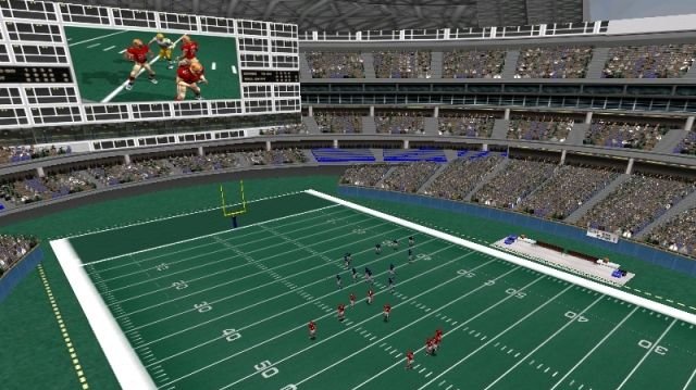Americký fotbal ve hře Maximum-Football
