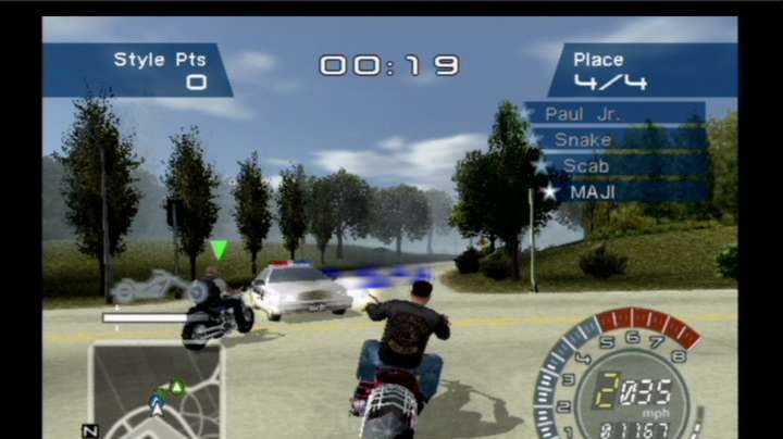 Motorkářem ve hře American Chopper