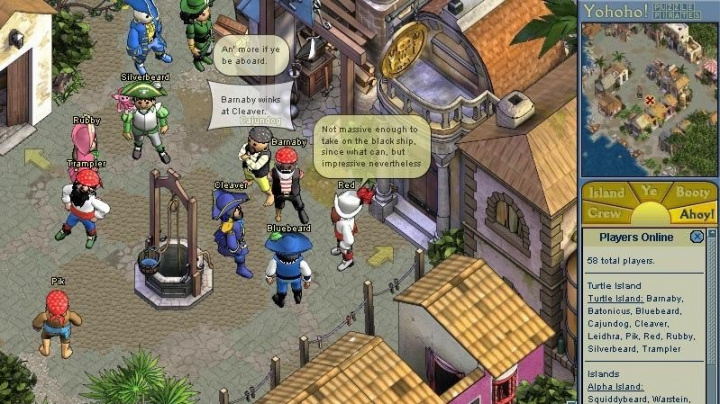 Unikátní MMOG Puzzle Pirates