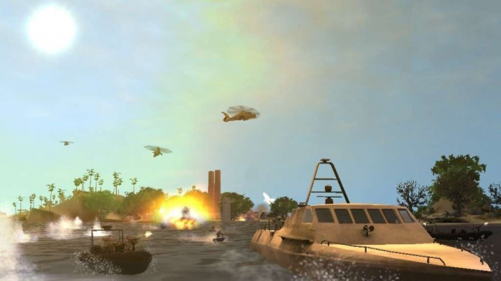 Obrázky z datadisku Soldner: Marine Corps
