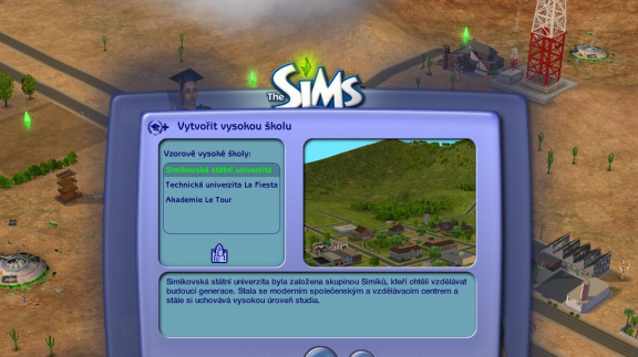 The Sims 2: Univerzita CZ - recenze