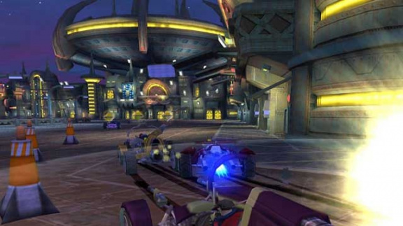 Akční závody Jak X: Combat Racing