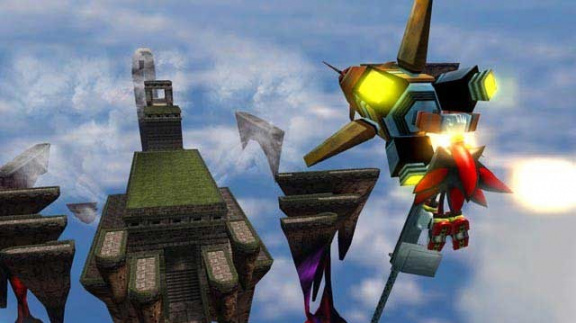 Third-person akce v Shadow The Hedgehog