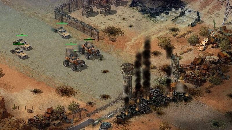 Post-apokalyptická RTS Desert Law