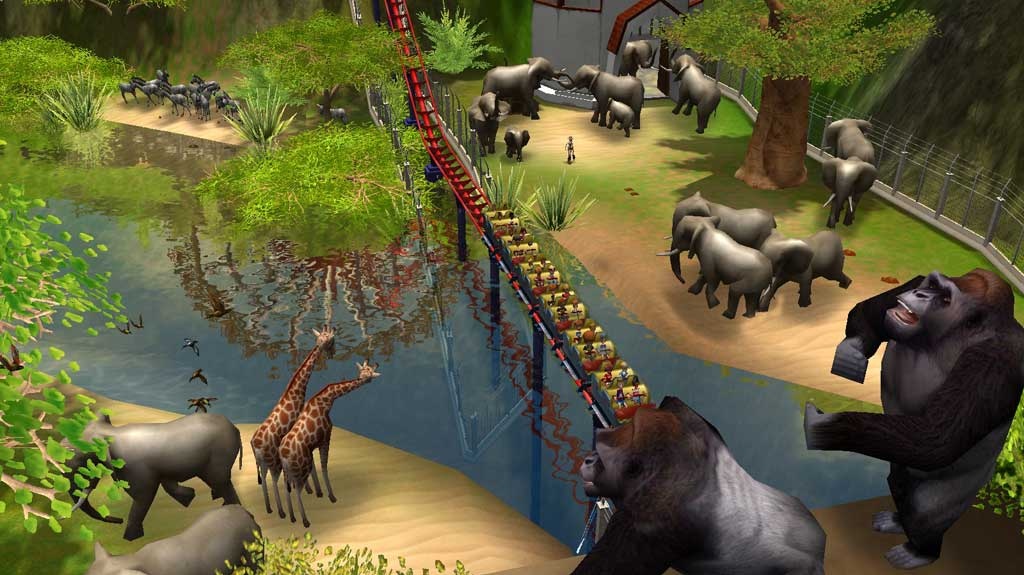 Druhý datadisk Rollercoaster Tycoon 3: Wild!