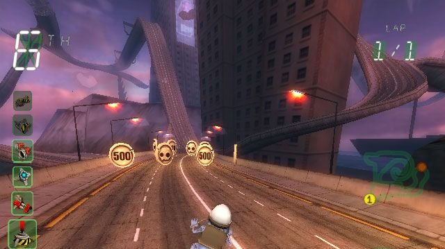 Závodní arkáda Crazy Frog Racer hotova