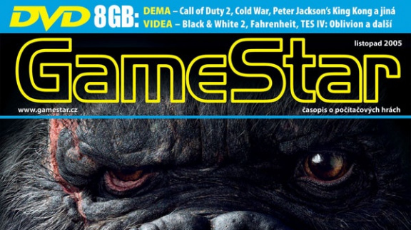 GameStar 78 s King Kongem na obálce