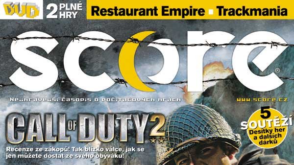 SCORE 142 s vánoční nadílkou recenzí a Trackmanií