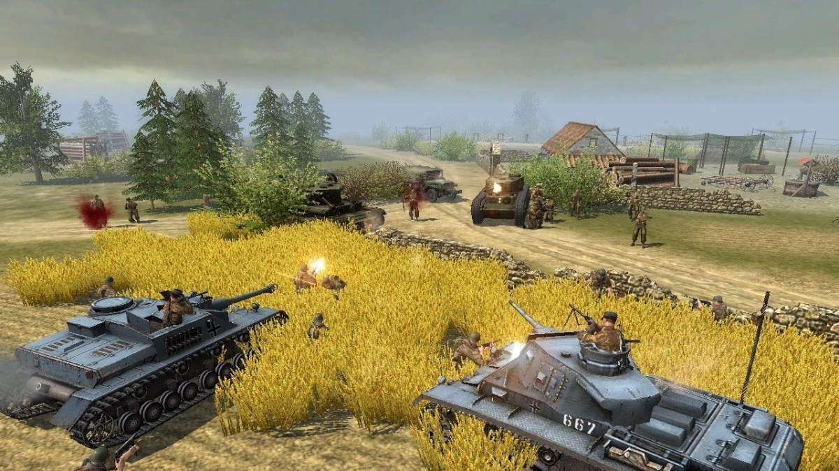 Fyzika v RTS Faces of War