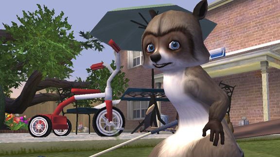 Over The Hedge podle filmu pro konzole a PC