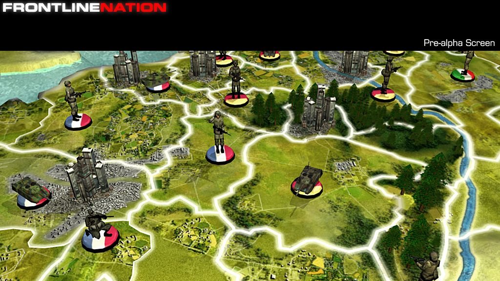 Nová tahová strategie Frontline Nation