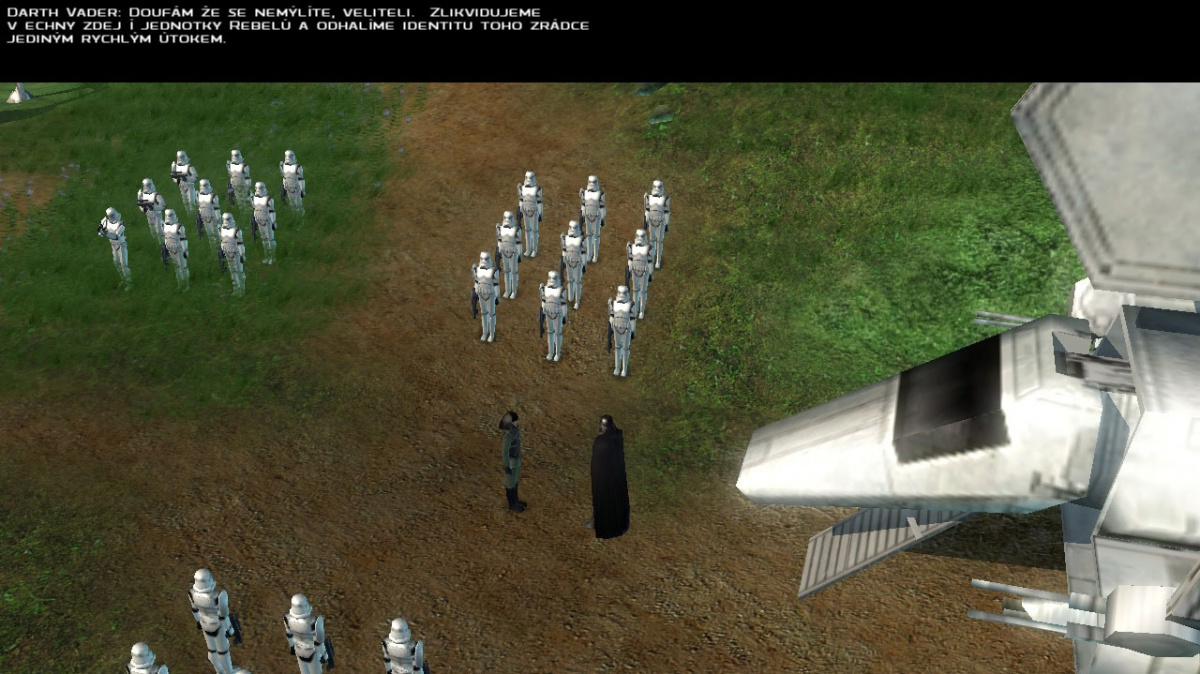 Jak to vypadá s češtinou pro SW: Empire at War?