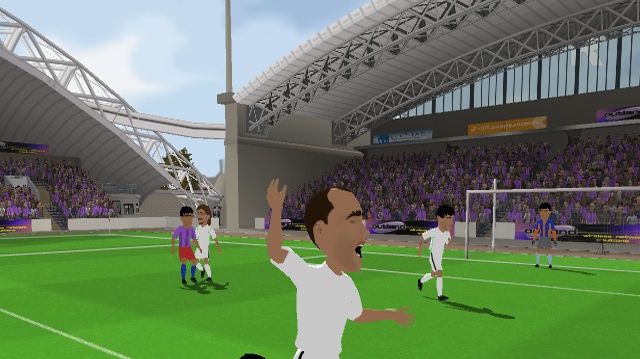 Sensible Soccer 2006 s velkými hlavami fotbalistů