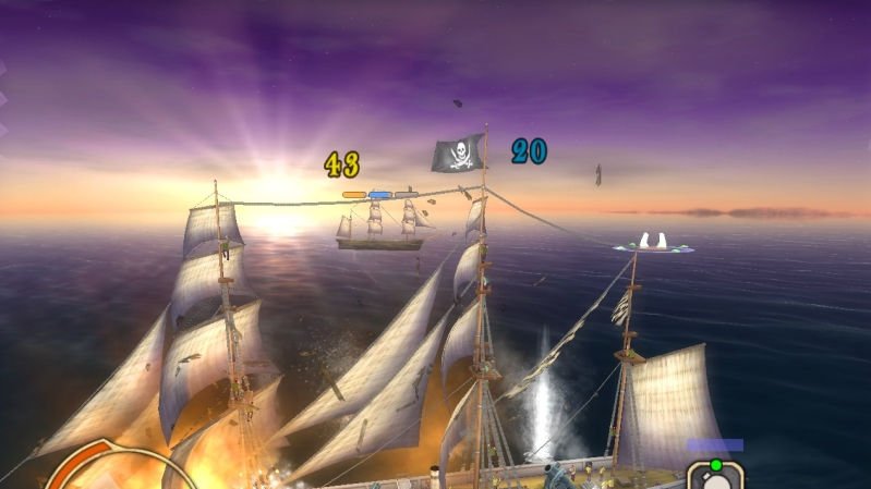 Akční námořní RPG Swashbucklers: Blue & Grey